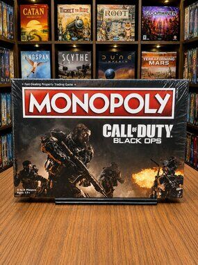 2018 Monopoly Call of Duty Black Ops Board Game New Factory Sealed Hasbro